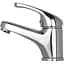 Змішувач для умивальника Globus Lux Solly GLSO-0101-WH хром (25742) - мініатюра 1