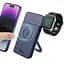 Портативний ЗП Power Bank JJT-MP01 2in1 20W з БЗП+iWatch 10000 mAh Blue - мініатюра 3
