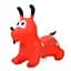 Дитяча іграшка-стрибун "Собачка" Bambi MS 4161(Red) гума, до 20 кг - мініатюра 1