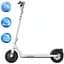 Електросамокат OKAI ES10-NEON Lite складаний 300/600W 7.8Ah швидкість 25 км/год пробіг до 30 км NFC App колеса 9" вага 15 кг White - мініатюра 7