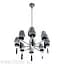 Люстра подвесная Brille с абажуром классическая E14 60W CH (BCL-303S/8) - миниатюра 3