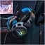 Наушники полноразмерные Hoco Drift Gaming Headphones W104 черно-синие - миниатюра 7