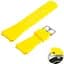 Бреслет к Samsung Galaxy Watch 3 45mm (SM-R840) - желтый силикон размер L Watchbands (WB001YELLOWNW6) - миниатюра 1