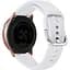 Силіконовий ремінець Watchbands білий для Samsung Galaxy Watch 3 41mm - розмір L (WB0021NORMALWHITEG3) - мініатюра 1