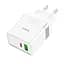 Адаптер мережевий HOCO Extension speed charger N21 1 USB + 1 Type-C 30 W - мініатюра 1