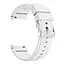 Браслет Galaxy Classic для Samsung Galaxy Watch 4 - білий ширина кріплення 20мм силікон Watchbands (W42-7WB77814421) - мініатюра 2