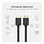 Кабель мультимедійний HDMI M to HDMI M 1.5m HD104 black Ugreen (60820) - мініатюра 3