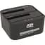 Док-станція AgeStar 3UBT6 для 2xHDD/SSD 2.5"/3.5" SATA USB 3.0 black (3UBT6-6G) - мініатюра 2