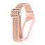 Ремінець Braided Buckle Enhanced Mi Band 3/4/5/6/7 Рожевий - мініатюра 2