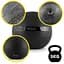 Слембол (медичний м'яч) для кросфіту 4FIZJO Slam Ball 5 кг Black (P-5907739315427) - мініатюра 2