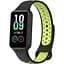 Ремешок DK для Xiaomi Amazfit Band 7 Silicone Sport Band Nike (black / green) - миниатюра 1
