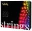 Twinkly Smart LED Гірлянда Twinkly Strings RGB 250, Gen II, IP44, довжина 20м, кабель чорний - мініатюра 1