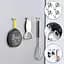 Набір магнітних гачків Semi Magnetic hooks Strong, 10 шт - Silver - мініатюра 3