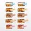 Блок батончиків Spacefood Space Bite Nut Bar MIX, 10*40 грам - мініатюра 2