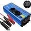 Інвертор LncBoc 1000W DC 12 V в AC 220 V 240 V 3 в 1 автомобільний зарядний пристрій - мініатюра 1