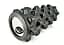 Масажний ролик Grid Roller PRO 33 см Чорний EasyFit fit0024994 - мініатюра 3