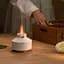 Увлажнитель воздуха портативный DQ-708 Candlelight аромадиффузор электрический Kinscoter 10.7х10.7х18 см hoz0012409 - миниатюра 3
