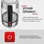 Электрочайник Tefal Glass Kettle с подсветкой серебристо-черный 1.7 л (KI772D38) - миниатюра 11