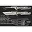 Нож туристический HX Outdoors Heavy Armor Tactical Straight Knife Black (D-220A) - миниатюра 3