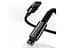 Кабель Baseus Tungsten Gold Fast Charging Data Cable USB to Lightning 2.4A 1 м Чорний - мініатюра 2