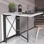 Стол-книга трансформер Орион 2 Ferrum-decor 750x1520x730 Черный металл ДСП Белое 16 мм (FRD-104583) - миниатюра 1