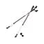 Палиці для скандинавської ходьби Silva Walking Poles 140 Коричневий - мініатюра 1
