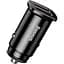 Автомобільний зарядний пристрій Baseus B5-C15Q Dual QC3.0 Car Charger 30W 2хUSB (219764356) - мініатюра 1