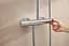 Душова система з термостатом для настінного монтажу Grohe Tempesta System 250 Cube 26689001, Хром - мініатюра 8