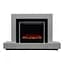 Електричний камін Fireplace Craftsman Tokado White Bluetooth звук потріскування дров (10080122) - мініатюра 1