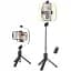 Трипод монопод Hoco LV03 Plus Showfull fill light live broadcast holder 0.95 m LED с кольцевым освещением - миниатюра 3
