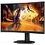 Монітор AOC TFT 27` C27G4ZXU, Fast VA, вигнутий, 280Hz, 2xHDMI, DP, USB-hub, HAS, колонки, чорний - мініатюра 3