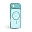 Чехол для Apple iPhone 17 Air, Lush MagCase, бирюзовый, противоударная панель-накладка из TPU и PC, полупрозрачный чехол с MagSafe (с магнитом), с защитой камеры, поддержка беспроводной зарядки, защита всего корпуса, ArmorStandart (ARM87479) - миниатюра 2