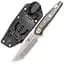 Нож туристический HX Outdoors Heavy Armor Tactical Straight Knife Black (D-220A) - миниатюра 1