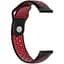 Ремешок DK CDK для Garmin Venu 2 22mm Silicone Sport Band Nike (011907) (black / red) - миниатюра 2