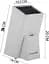 Підставка-колода для ножів Brash Stand з наповнювачем Kamille 10.5x10.5х26 см kuh0007469 - мініатюра 3