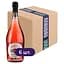 Упаковка ігристого винного напою Martini Spritz Rosato рожевий напівсолодкий 4.5 л (0.75 л x 6 шт.) - мініатюра 1