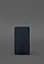 Шкіряний чохол для iPhone 13 Синій Crazy Horse BlankNote - мініатюра 2