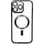 Чохол-накладка BeCover TPU Chrome Case (MagSafe) для Apple iPhone 16 Pro Black (712080) - мініатюра 1