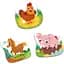 Дитячий пазл 3 в 1 DoDo Toys День на фермі 9 елементів (300394) - мініатюра 2
