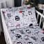 Простыня MirSon Kids Time 17-0672 Silver Owlets 70х130 см на резинке бязь высота 10 см (2200010183740) - миниатюра 1