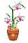 Конструктор квіти Flowers Zuanma NO116-10 деталі 379 - мініатюра 1