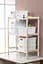 Кошик Idea Home Pyramid з кришкою 2.8 л 24x18.3x8.5 см білий (00637 White) - мініатюра 3