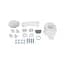 Душова кабіна Qtap Leo CRM10995-AC6 Clear 2020x900x900 мм + піддон Diamond 309912 90x90x12 см із сифоном - мініатюра 4