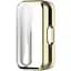 Чохол-накладка DK для Samsung Galaxy Fit3 (R390) Silicone Face Case (pale gold) - мініатюра 4