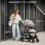 Прогулянкова коляска Kinderkraft Trig 3 Stone Beige (KSTRIG03BEG0000) - мініатюра 7