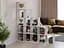 Стелаж гірка-перегородка для кімнати Moreli Stina 1776x1776x300 мм Бетон (zg-s17-beton) - мініатюра 1