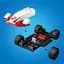 Конструктор LEGO City Автомобілі для перегонів F1 команд Williams Racing та Haas F1, 92 деталі (60464) - мініатюра 9