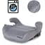 Бустер Kidwell Baxter Isofix 15-36 кг Grey - миниатюра 6