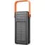 Портативна батарея Power Bank із сонячною панеллю Hoco DB33 Plus Rising 22.5W+PD20W Sun Solar 30.000mAh Black - мініатюра 1