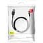 Кабель Baseus Halo Cable USB to Micr USB 3A 1m CAMGH-B01 Black - мініатюра 3